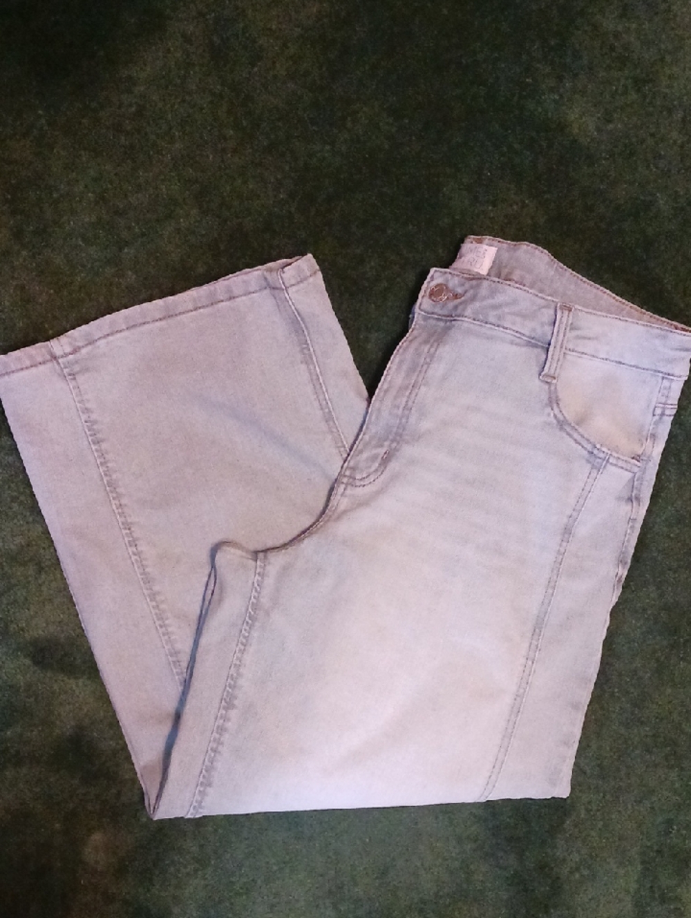 TIME And TRU Size 14 Denim Wide Leg Jeans